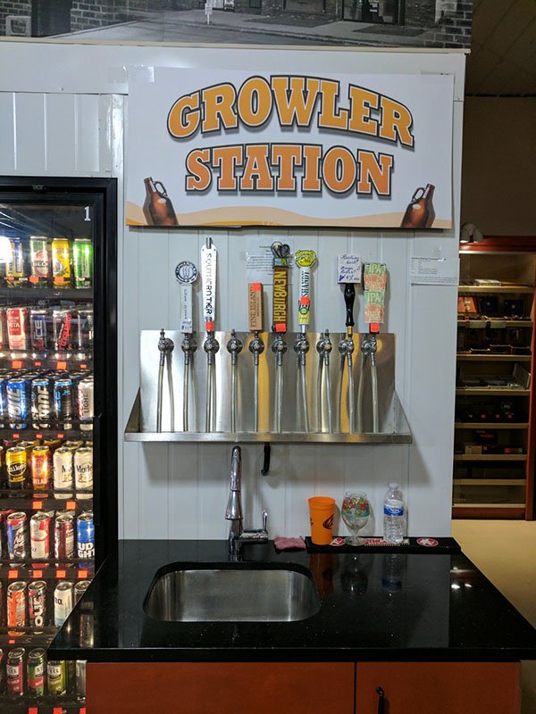 beer world goshen growlers